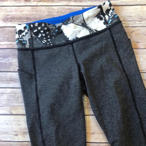 lululemon athletica Pants - Lululemon Gray Capri Tights